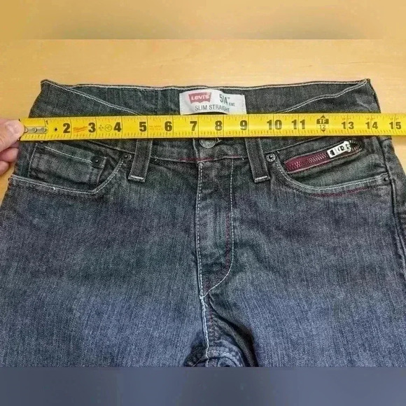 VTG LEVI'S model  514 SLIM STRAIGHT size 28X32 Made in Mexico - Picture 8 of 10